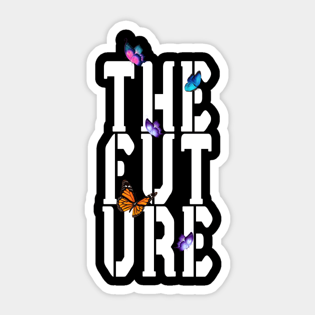 the future of butterflies Sticker by 